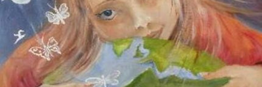 A sneak preview of one of the paintings